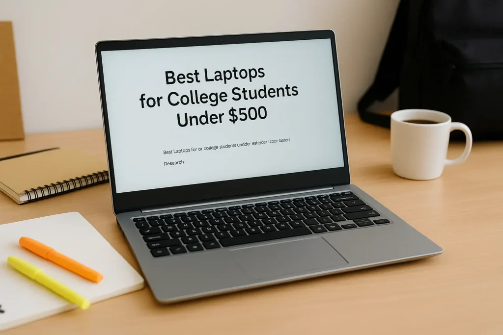 Best Laptops for College Students Under $500